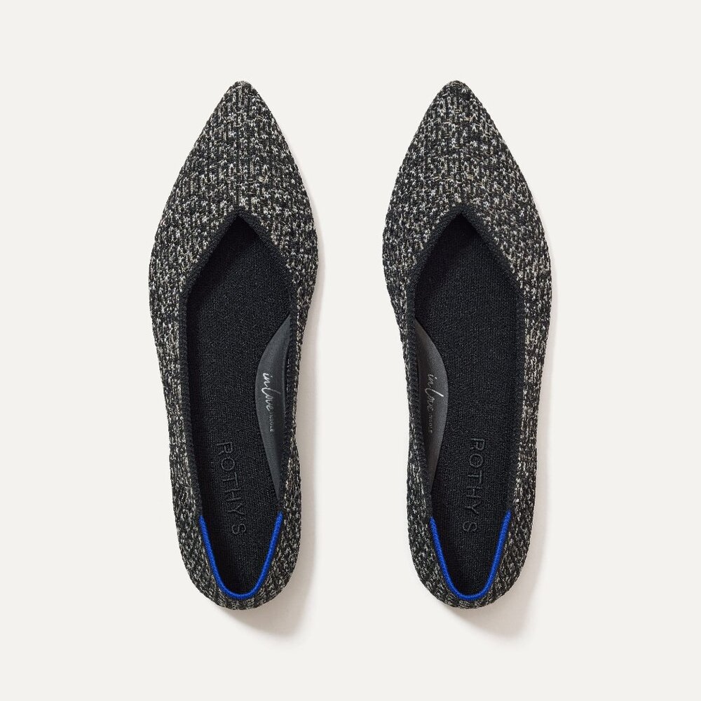 Rothy's The Point II - Dusk Tweed Size 8.5